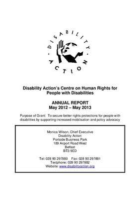 Grant: Grant 17587 / Sub-theme: Disability / Theme: Human rights -  Amplifying change - Blacklight Search Results