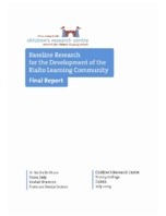 Object Baseline Research for the Development of the Rialto Learning Community. Final Reportcover