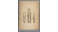 Object [St. Ailbe], [?bishop]; [?male saint], Sacred Heart; [?males saint], St. Brendancover