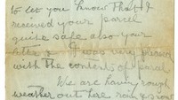 Object Letter from Pte Joseph Elley to Monica Robertscover picture