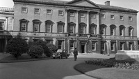 Object Leinster House, Dublin, person and carcover picture