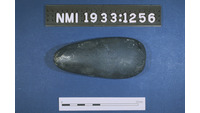 Object ISAP 03983, photograph of face 1 of stone axe/adzehas no cover picture