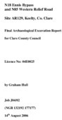 Object Archaeological excavation report,  04E0025 Keelty Site AR129,  County Clare.cover picture