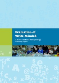 Object Evaluation of Write-Minded: A shared area-based literacy strategy. Summary Reporthas no cover picture
