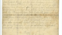 Object Letter to Sister Vincent from Patrick English thanking her and asking her to inform his sister May about the prisoners' move to Frongochhas no cover picture