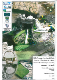 Object Archaeological excavation report,  E3057 Cooksland 1,  County Meath.cover picture