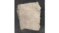 Object Moybologue Inscribed Cross-slabcover