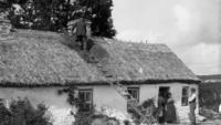 Object Thatching a cottage, County Mayo.cover picture