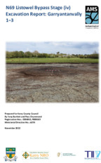 Object Archaeological Excavation Report, E005063 Garryantanvally 1-3, County Kerry.cover picture
