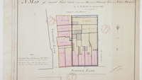 Object Map of Several Houses and Yards situate on the S.E. corner of Chancery Lanecover picture