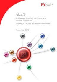 Object Evaluation of the building sustainable change programme by the Gay and Lesbian Equality Network [GLEN]has no cover picture