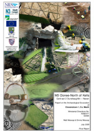 Object Archaeological excavation report,  E3064 Clowanstown 1,  County Meath.cover picture