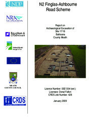 Object Archaeological excavation report,  03E1354 Baltrasna Site 17-18, County Meath.cover