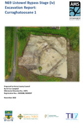 Object Archaeological Excavation Report, E005088 Curraghatoosane 1, County Kerry.has no cover picture