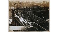 Object The General Post Office from the top of Nelson's Pillar, flag staff at corner, May 18 [1916].has no cover
