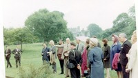 Object Earl of Rosse giving a tour of the grounds of Birr Castle to Jacob's representativeshas no cover picture