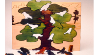 Object Wooden jigsaw of birds in a tree designed by Oisin Kellycover picture