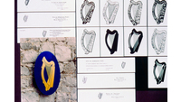 Object Harp symbol embassy escutcheonhas no cover picture