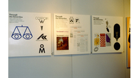 Object Information boards illustrating graphic design workhas no cover picture