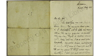 Object Letter from Robert Monteith to Mollie Monteith, 25 December 1915cover picture