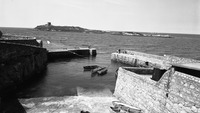 Object Coliemore Harbour and Dalkey Island (image reversed)cover picture