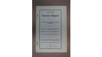 Object World Within Walls organisational documents: Annual report 1932has no cover picture