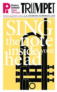 Object TRUMPET 4: 'Sing the note inside your head' Literary Pamphletcover picture