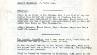 Object Memorandum from the Irish National War Memorial Committee.has no cover picture