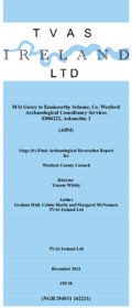 Object Archaeological excavation report, E4222 Askunshin 2, County Wexford.cover picture