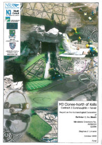 Object Archaeological excavation report,  E3084 Ballinter 2,  County Meath.cover picture