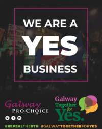 Object Galway Together for Yes 'Yes Business' postercover picture