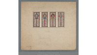 Object Busts of St. Mark, John, Philip, and symbol of loaves and fisheshas no cover picture