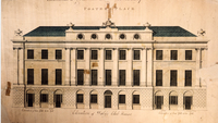 Object Elevation of North side of College Green from Anglesea Streetcover picture