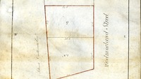 Object Survey of a holding in Westmoreland Street, sold to Leland Crosthwaite by Commissioners of Wide Streetscover picture