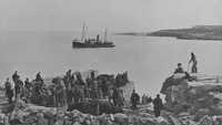Object Irish Field Club Union with English friends landing at Aranmore, July 1895has no cover picture