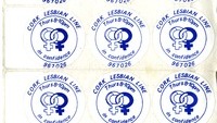 Object Cork Lesbian Line Stickerscover picture