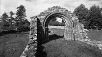 Object Clonmacnoise Nun's Church, Chancel Arch, seen from Southwest, Co. Offalycover picture