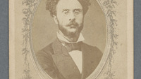 Object Souvenir cabinet card of Gustave Cunéo d’Ornano, deputy of the Third French Republiccover