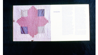 Object Page layout from catalogue for Irish Patchwork exhibitioncover