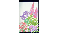 Object Flower tea towel designed by Jenny Trigwellcover