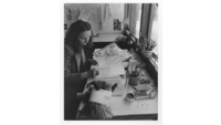 Object Textile designer Jenny Trigwell at work in studiohas no cover picture