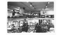 Object View of shop floor from above and restauranthas no cover picture