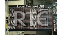 Object Local elections results blackboard (1999)cover picture