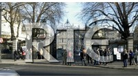Object Media and protesters outside Dáil Éireann, Dublin city (2011)has no cover picture
