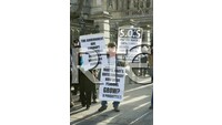 Object Protester outside the Dáil (2011)cover picture
