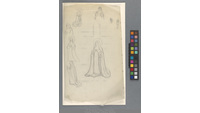 Object Dun Laoghaire, Co. Dublin: Dominican Convent of St. Mary’s: Preliminary drawings for Saint Catherine De Ricci window, versocover picture
