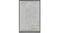 Object Armagh, The Mall: Scotch Presbyterian Church: Pencil sketch of The Good Shepherd with notes about stained glass window of the same subject in Rathfarnhamhas no cover picture