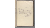 Object Book of Estimates 1905-1912: Estimate for painting work in Hibernian Bank, Tullamore, Co. Offalyhas no cover picture