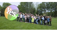 Object Together for Yes Photos: Huge Yes badge photocallhas no cover