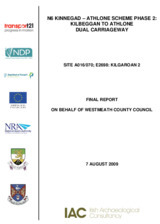 Object Archaeological excavation report,  E2698 Kilgaroan 2,  County Westmeath.has no cover